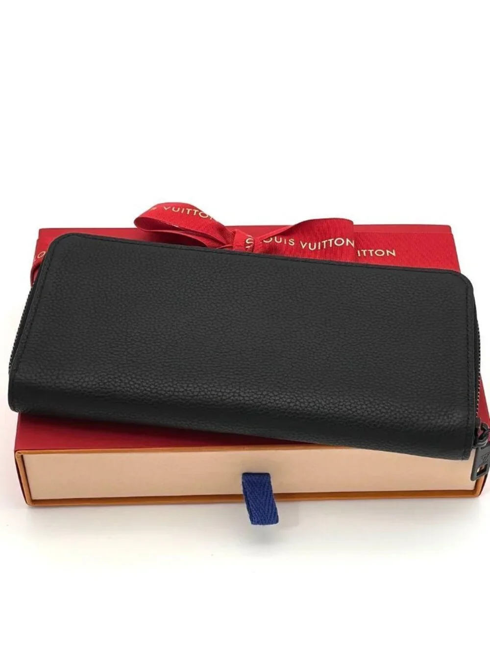 Louis Vuitton Zippy Wallet Vertical Aerogram Black